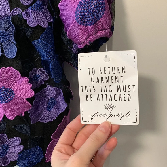 NWT For Love and Lemons Prato mini dress - Picture 4 of 13